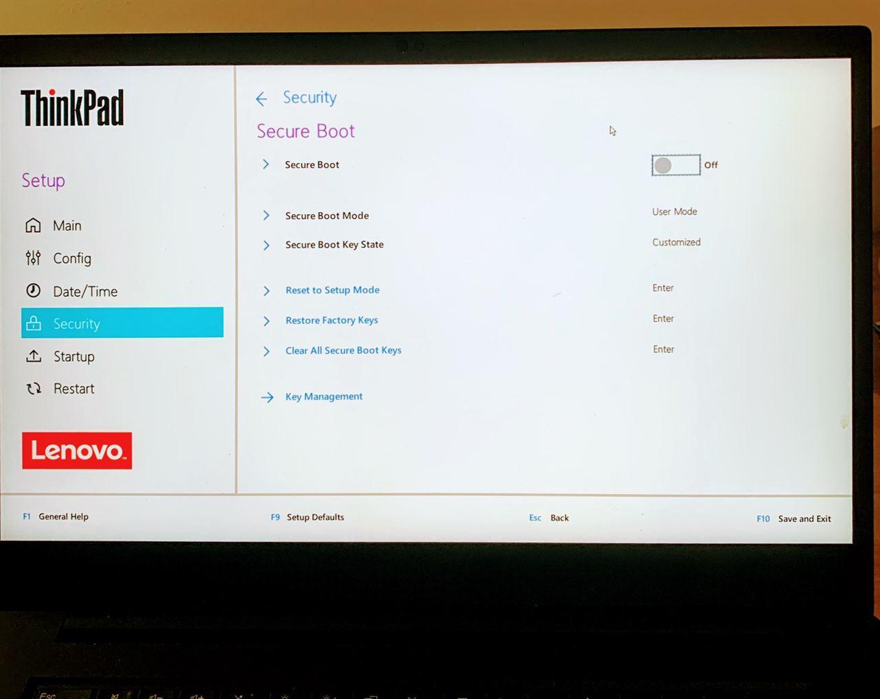 secure boot